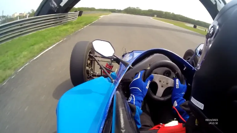 Onboard evidence for Start/finish bridge return