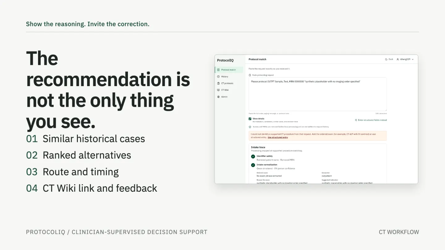 ProtocolIQ interface preview