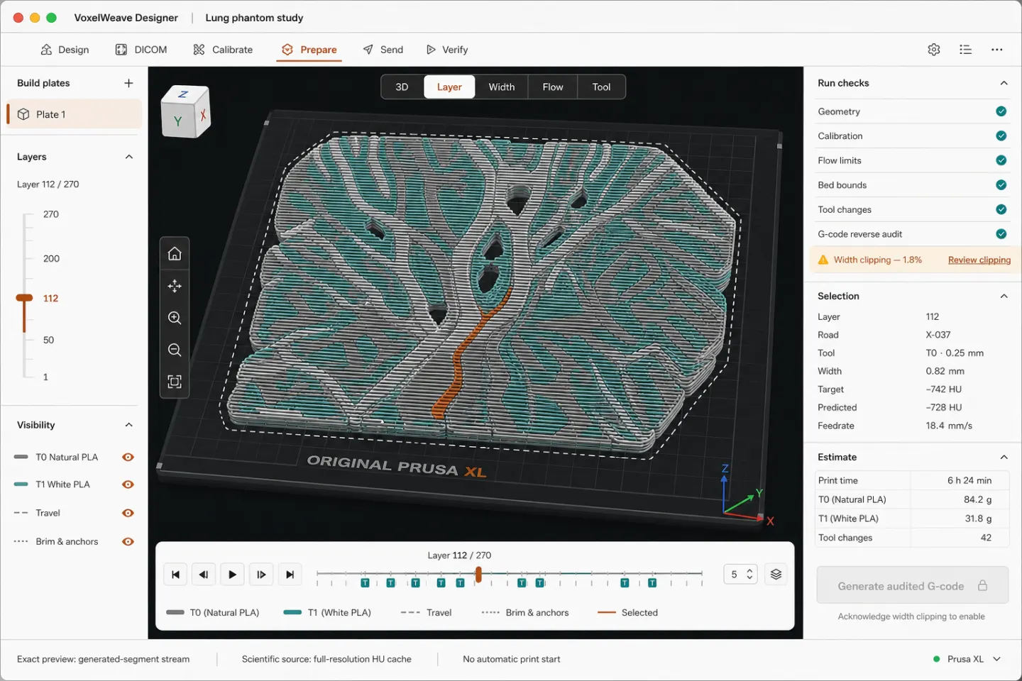 VoxelWeave Designer interface preview